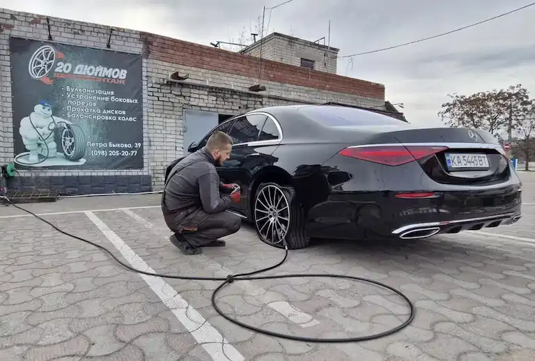 Накачивание шин азотом г. Днепр