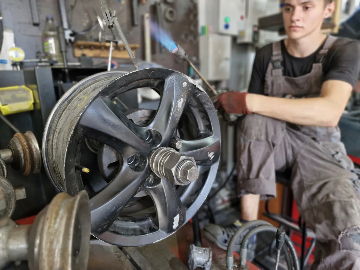 Ремонт легкосплавных дисков